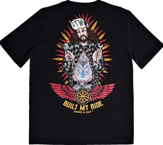 Down-n-Out Built my Ride t-shirt