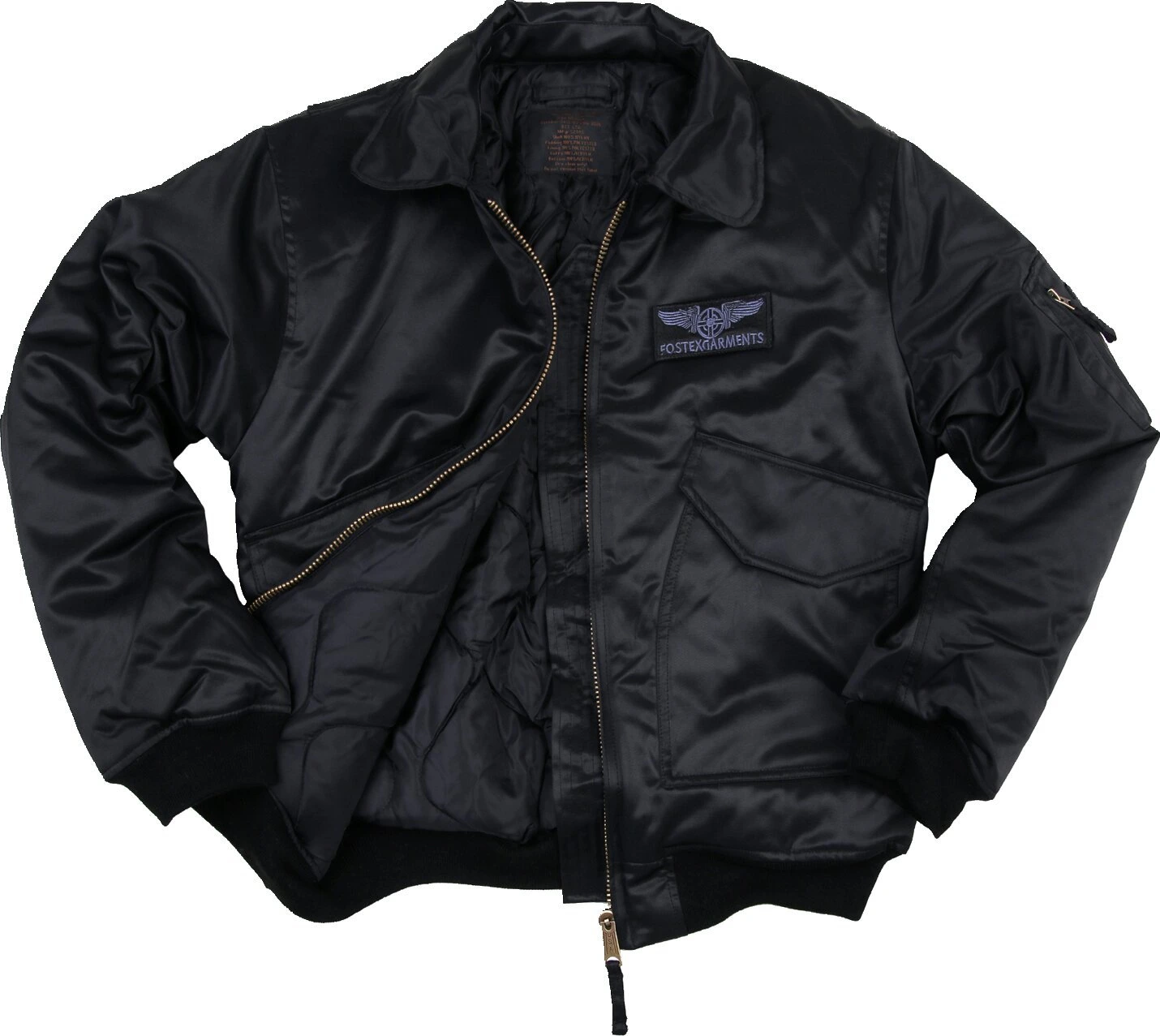 Heavy cwu jacket, Black, M