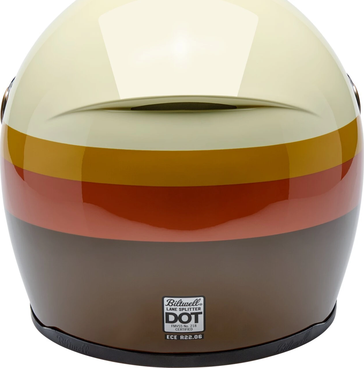 Biltwell Lane Splitter helmet, 20th anniversary Beige, XS, Gloss