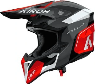Airoh Helmet Wraaap Conquer Red gloss, 2XL