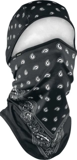 ZANheadgear Balaclava sportflex black paisley