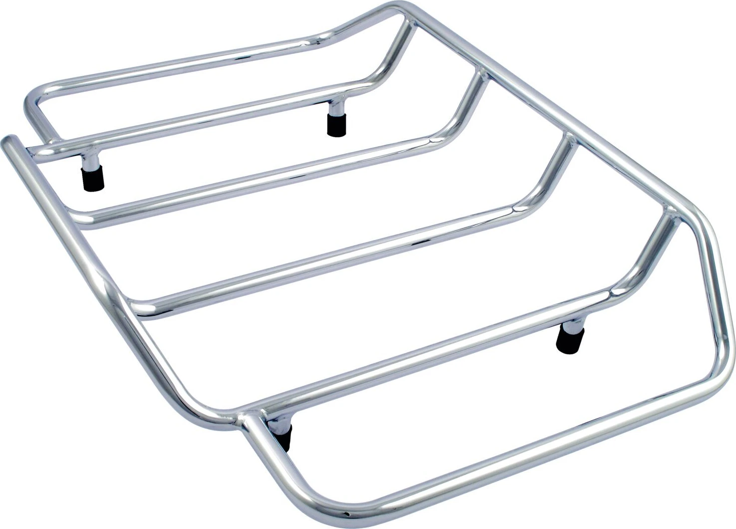 Full size luggage rack for Tour-Pak®. Chrome