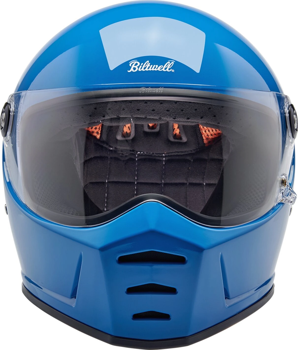 Biltwell Lane Splitter helmet, tahoe Blue, Blue, S, Gloss