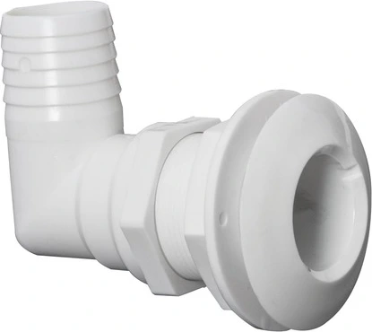 Korpuso pralaida 90° plastikinė 1 1/2"x38mm