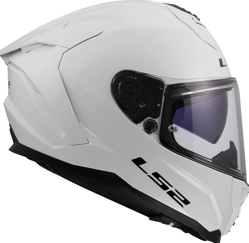 LS2 FF817 CHALLENGER II SOLID Helmet - Gloss White, S