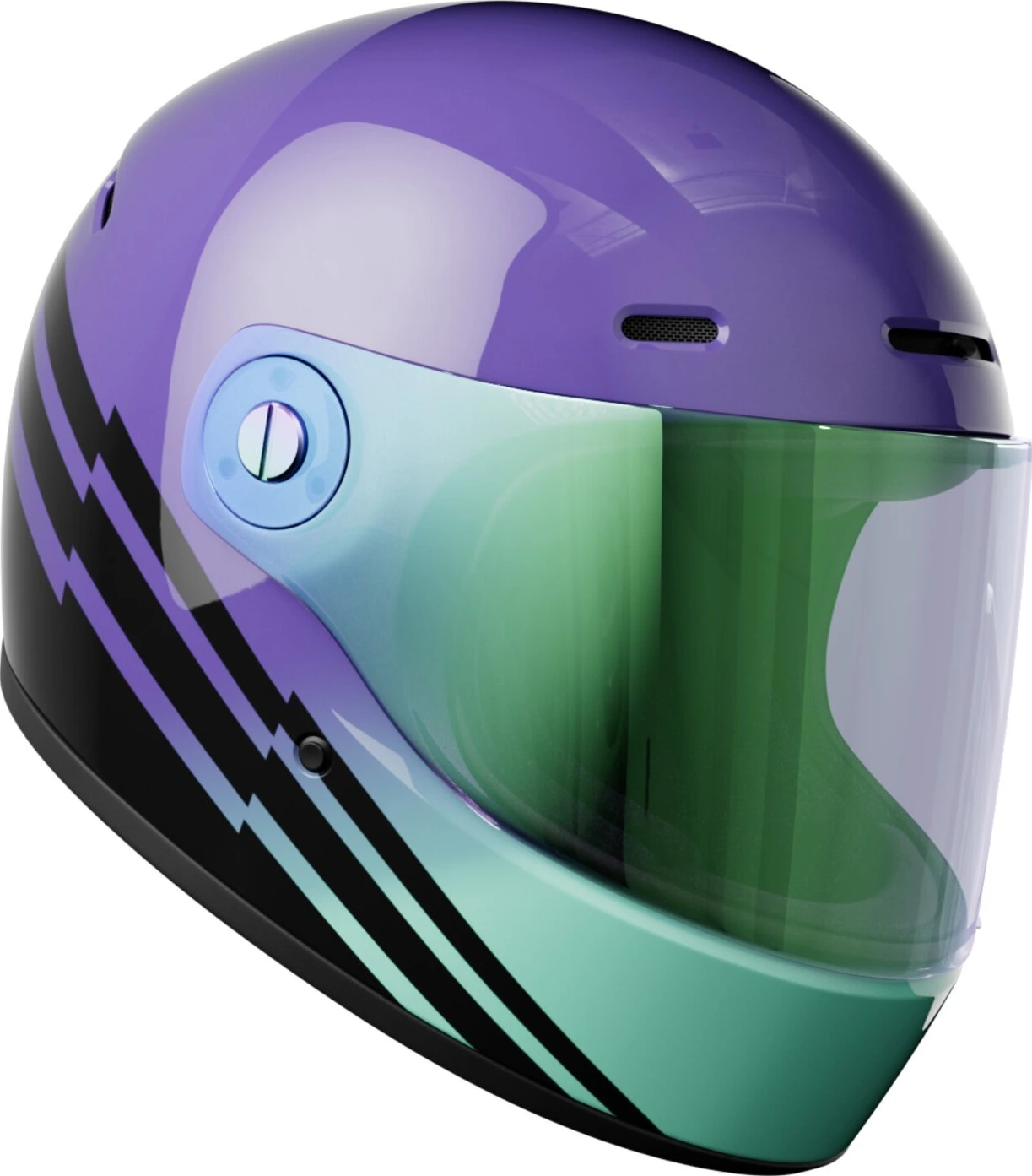 John Doe JD/ONE Spectral helmet, Purple, M, Gloss