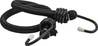 Bungee cord, 24" (60cm) x 10mm thick. 2 hooks