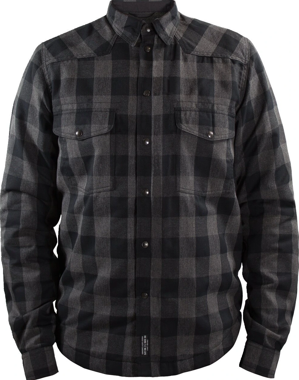 John Doe Motoshirt, Gray, black, 3XL