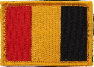 Patch flag Belgium