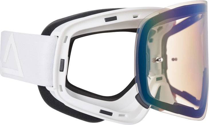 AMOQ MX Goggles Vision Magnetic Whiteout - Gold Mirror