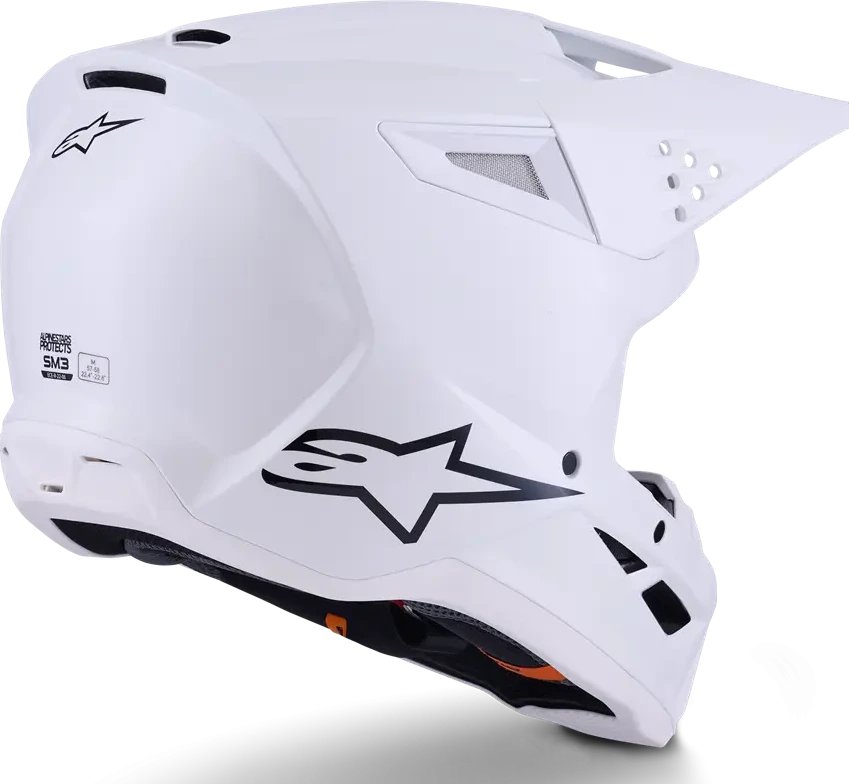 HELMET SM3 WHITE-GLOSS XS