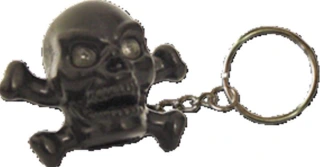 Triktopz Skull N Bones key chain