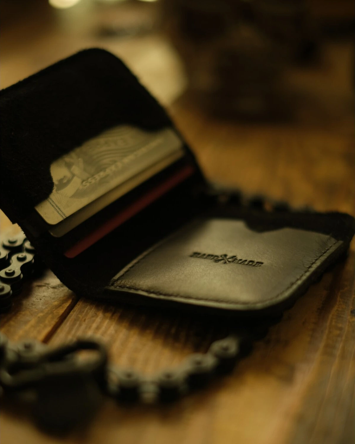 Trip Machine Moto wallet, Black