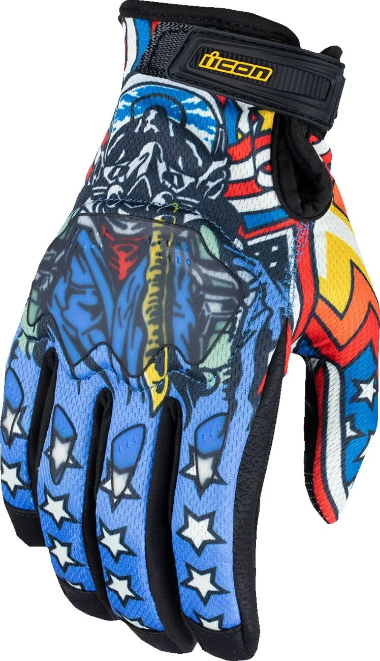GLOVE HOOLIGAN FLYBOY CE BLUE SM