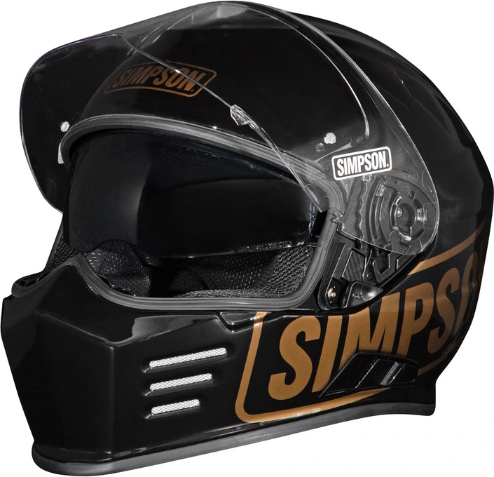 SIMPSON Helmet Venom Logo ST black, S