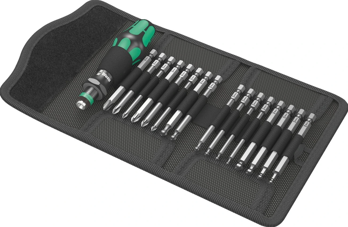 Wera bit pouch, bits & handle kit Kraftform Kompakt 66 KK