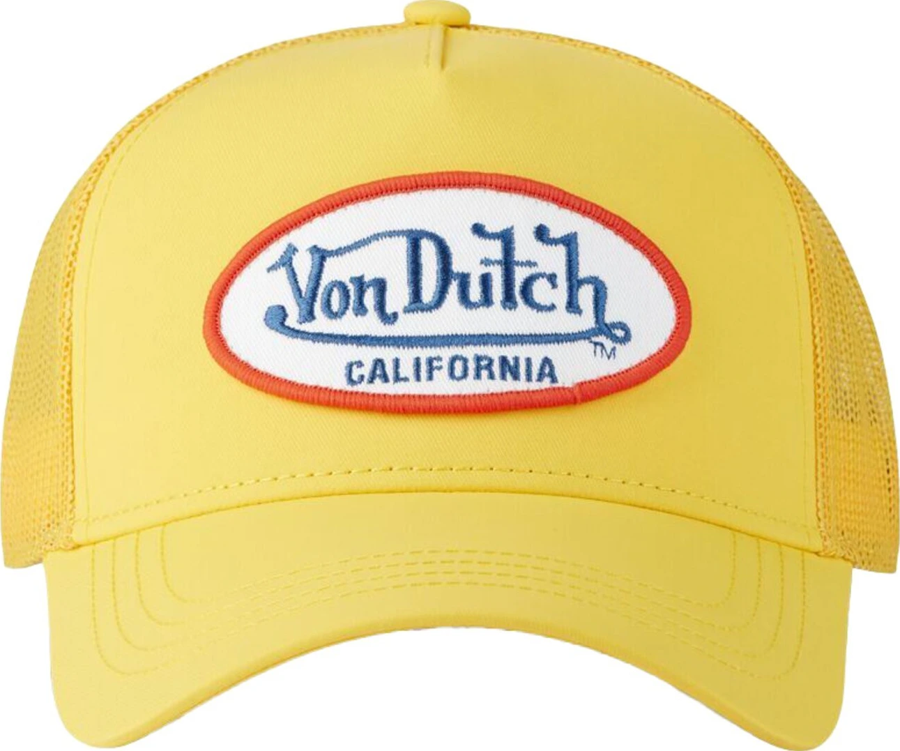 Von Dutch Trucker mesh cap, Yellow