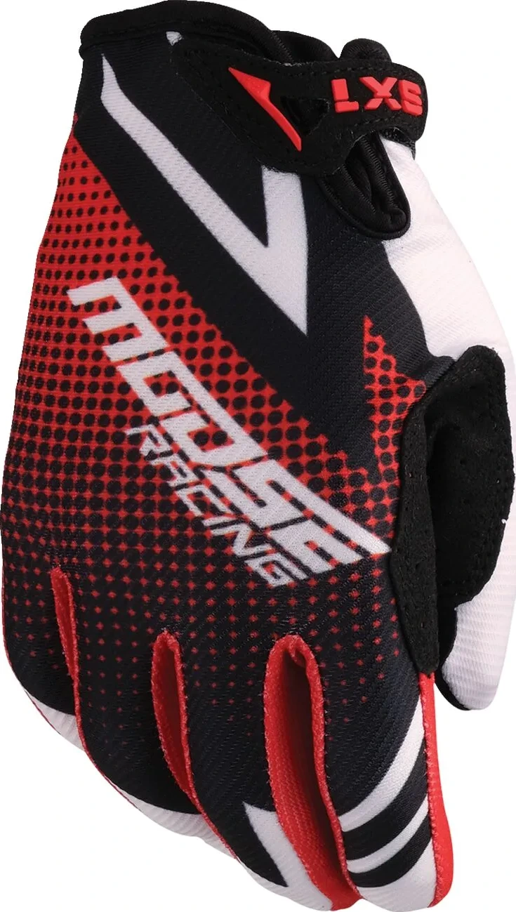 GLOVE YOUTH SX1 RED/BLACK SM