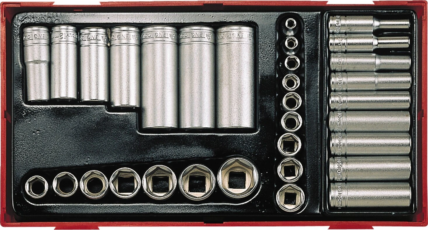 Tengtools, 32pc long/short sockets