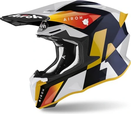 Airoh Helmet Twist 2.0 Lift white/blue, S