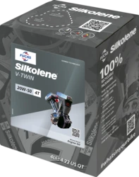 Silkolene V-Twin 20W-50 Mineral CUBE (4)