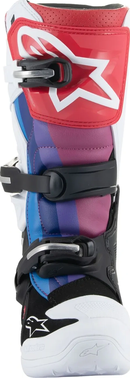 BOOT TECH7S W/B/RAINBOW 2