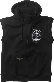 WCC OG ATX sleeveless zip hoodie