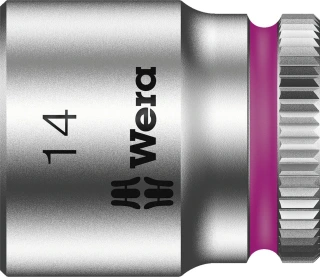 Wera Zyklop 1/4" socket - Metric 14.0
