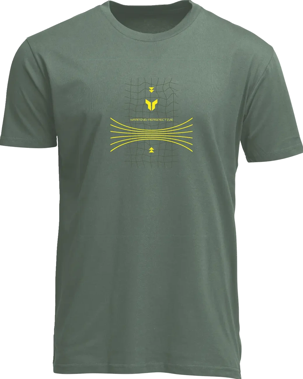 TEE WARP OLIVE SM