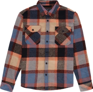 13 1/2 Steel flannel oxblood