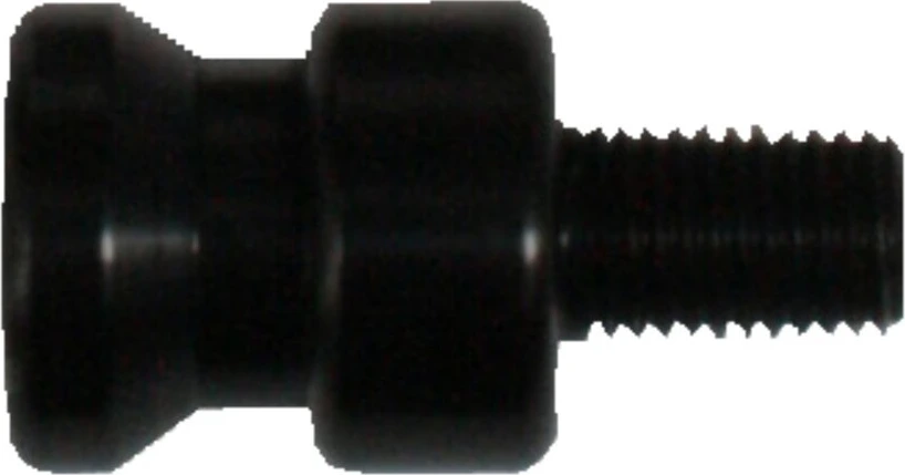 BIKE-LIFT, aizmugurējās alumīnija bobbins 10mm, melnas