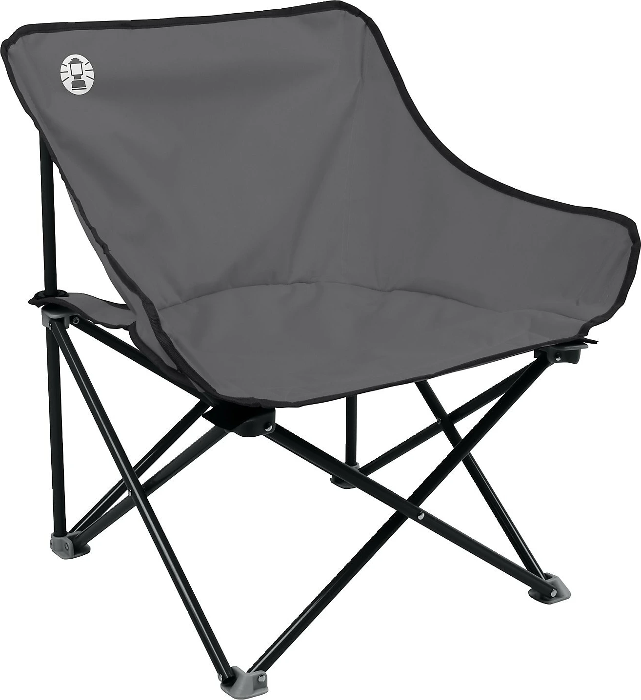 Coleman Kickback chair, grey