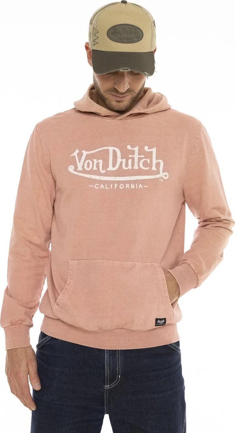 Von Dutch Youth hoodie, Orange, M