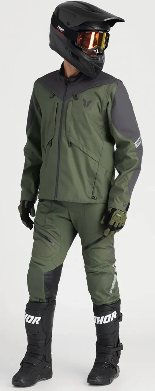 JACKET TERRAIN ARMY/CHARCOAL SM
