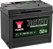 Yuasa L26-70 Aktyvus laisvalaikio akumuliatorius 12V 70Ah 480A Pastaba: Padėklų krovinys (18)