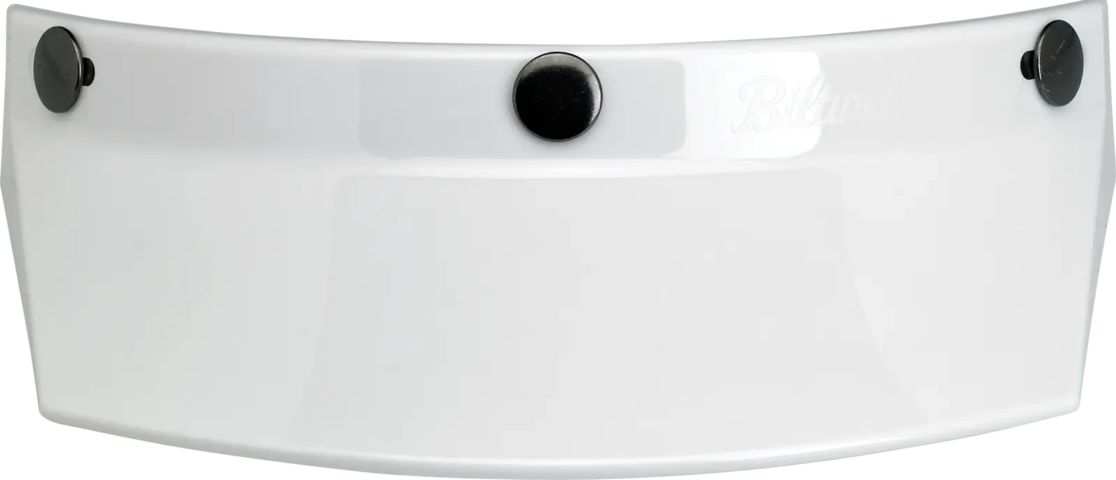 VISOR MOTO 3SNAP WHT