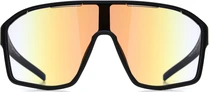 Spect Red Bull Daft Pro Sunglasses Soft Black w Photochromic Blue Mirror lens