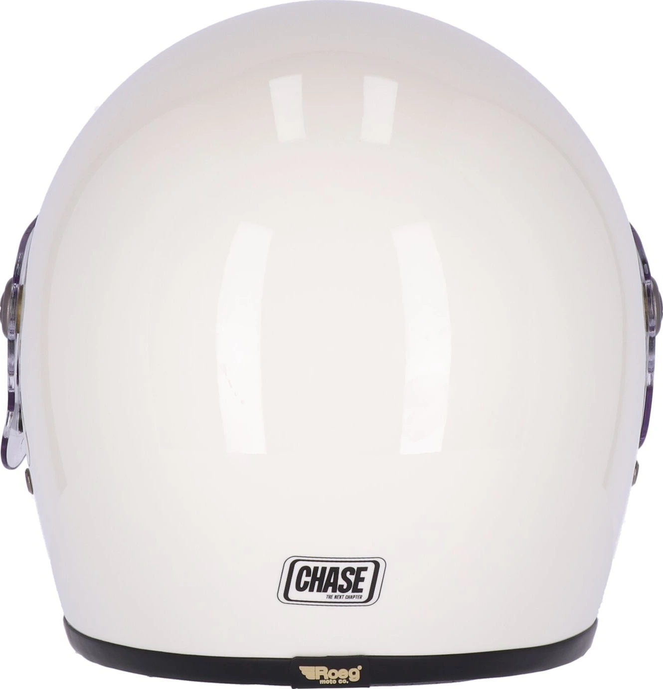 Roeg Chase helmet, vintage White, White, L, Gloss