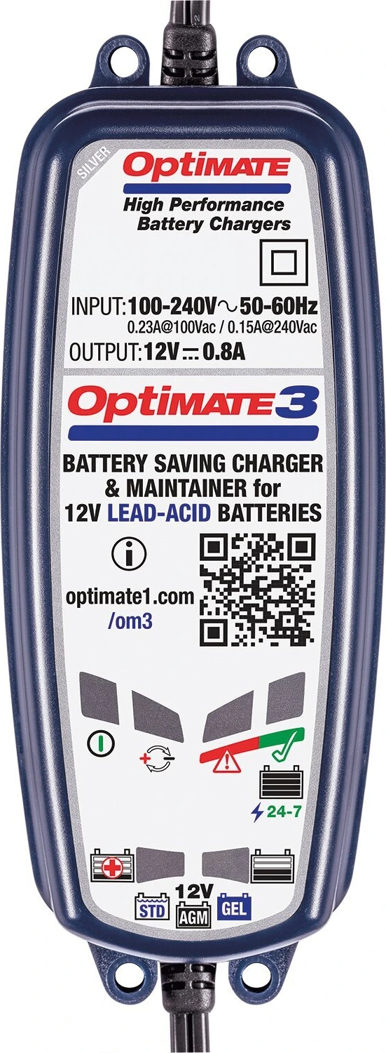 Tecmate OptiMATE 3 12V battery charger