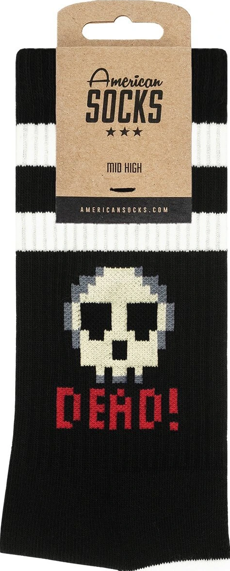 American Socks Dead Mid High socks, Black, One size fits most