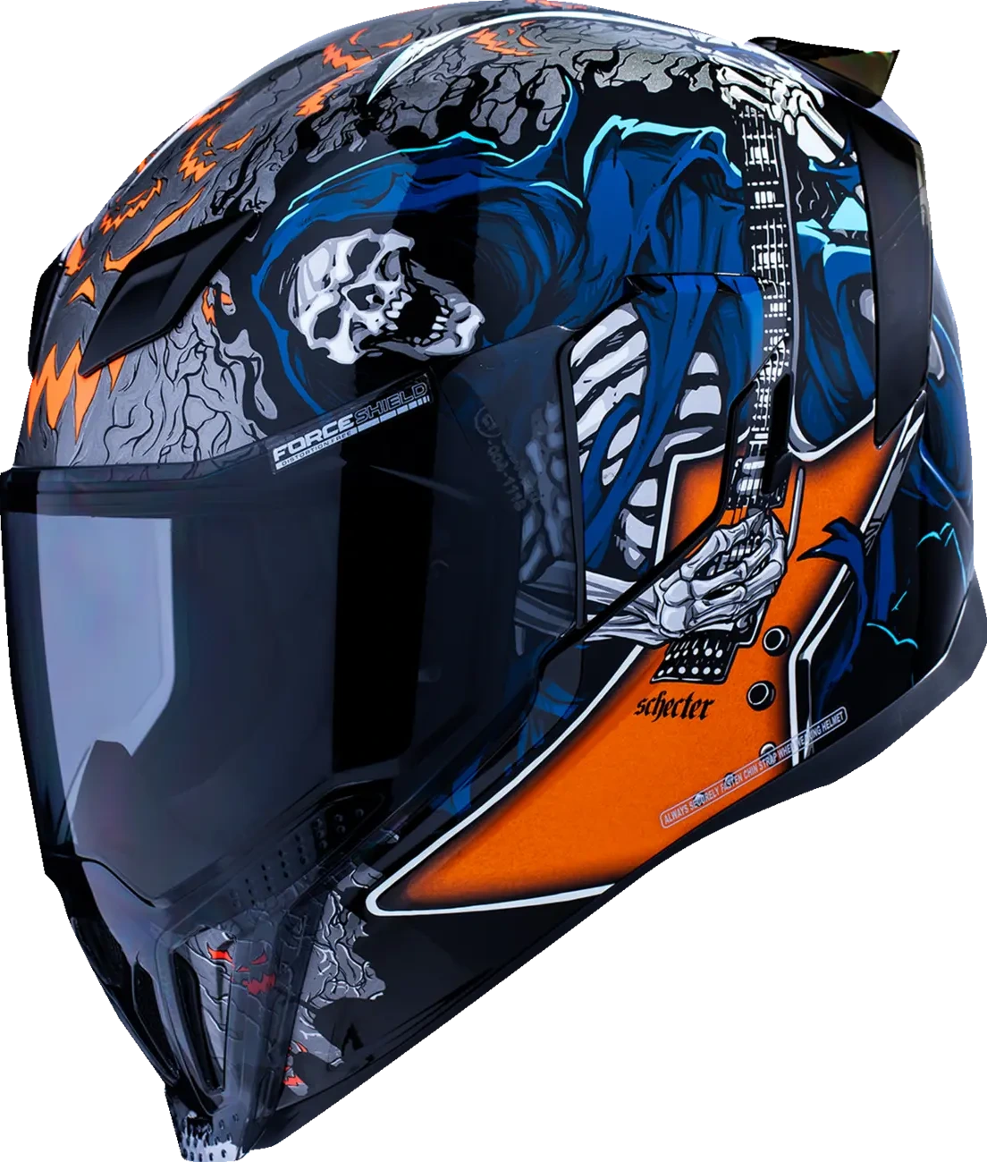 HELMET AIRFLITE TRICKORSTREET4 BLACK SM