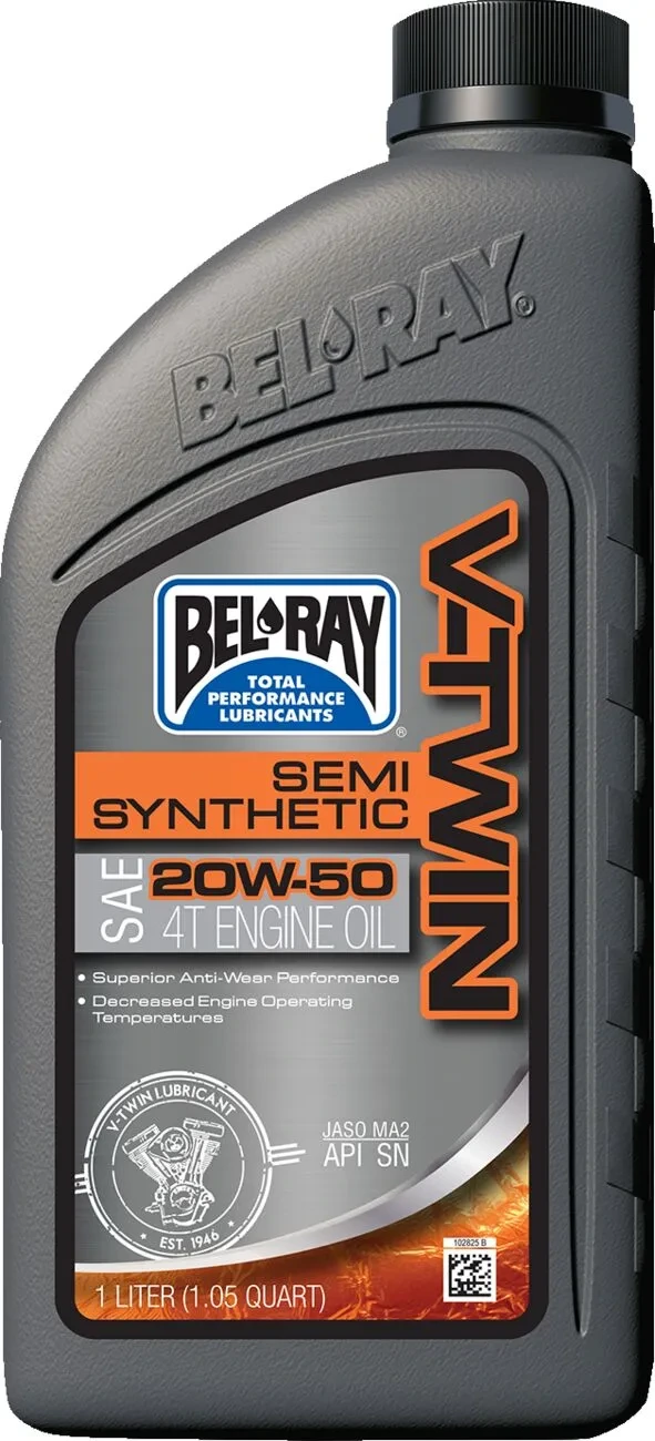 OIL VTWIN SEMI 20W50 1L