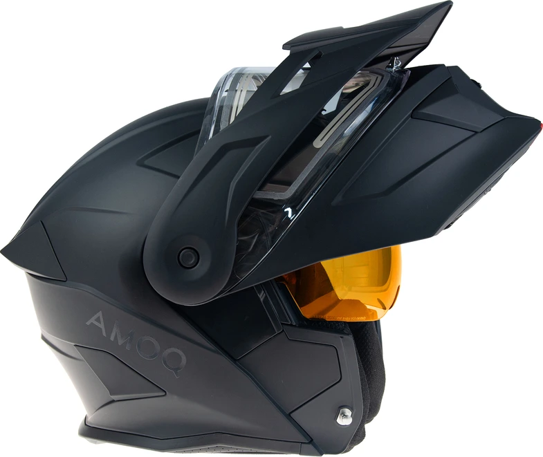AMOQ Ballast Electric visor Helmet Blackout, XS