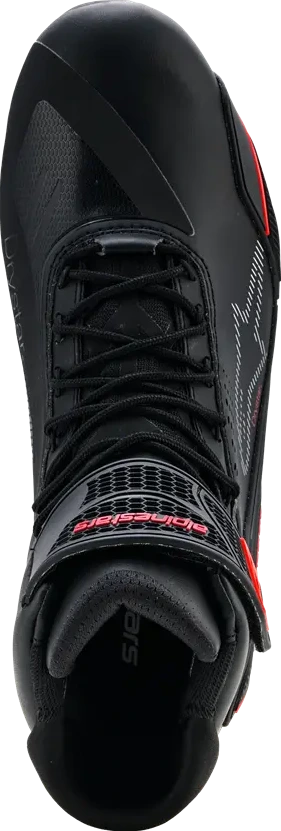 SHOES FASTER-4 DS BLACK/RIO RED/FLUO 7