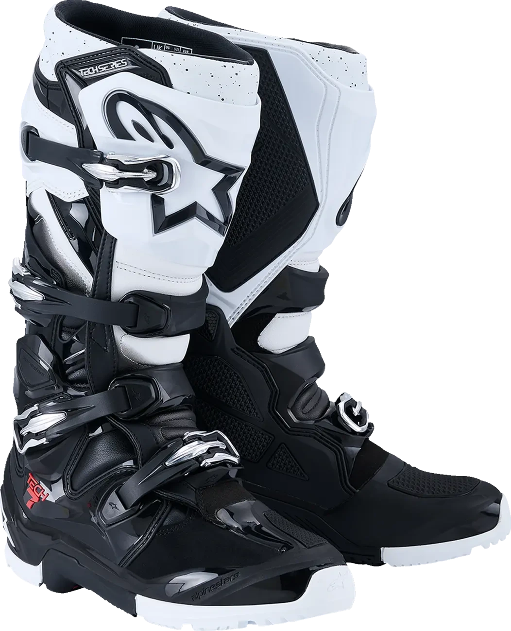 BOOT TECH 7 ENDURO BLK/WHT 5