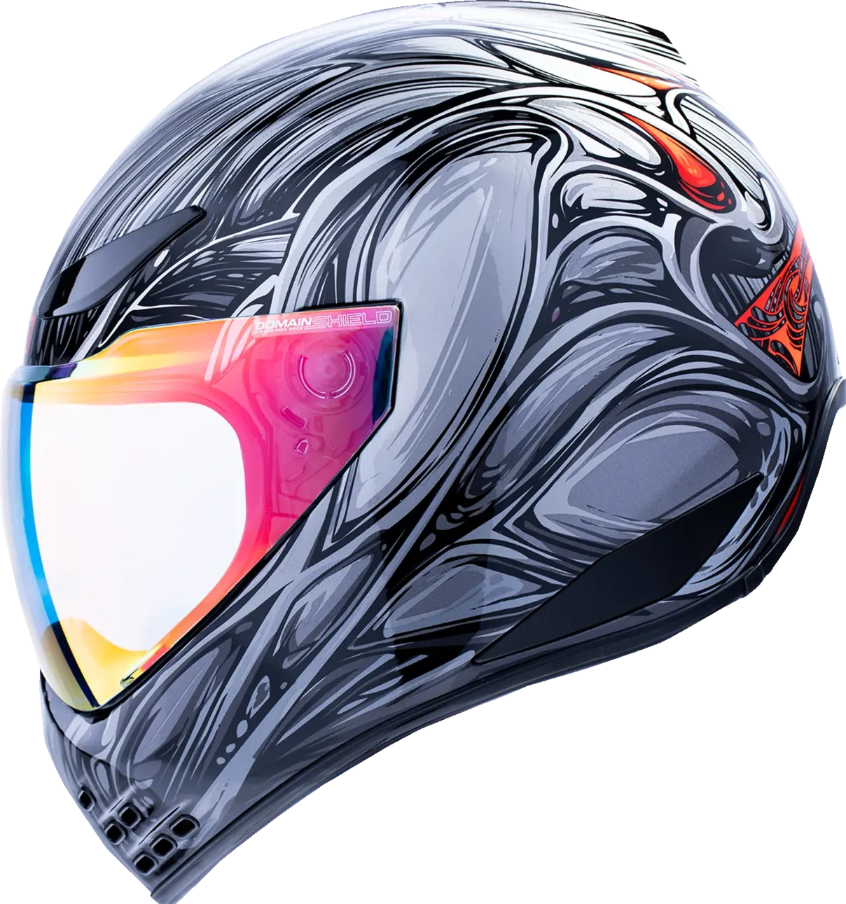 HELMET DOMAIN NOUVEAU SILVER XS