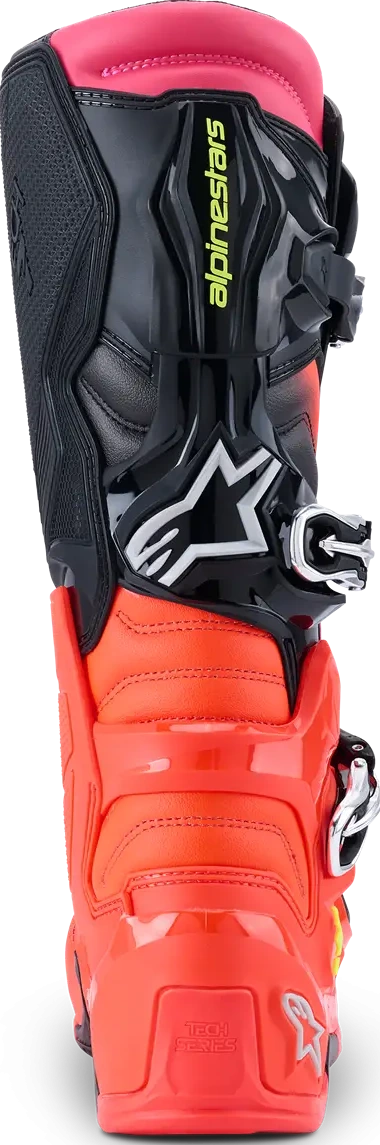 BOOT TECH 7 BLK/RD FLUO/PINK 5