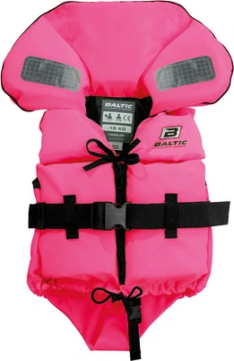 Спасательный жилет Baltic Split Front 1268 розовый Baby 3-15кг
