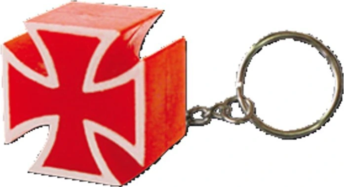 Triktopz Cross pin key chain