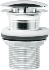 drain outlet chromed brass